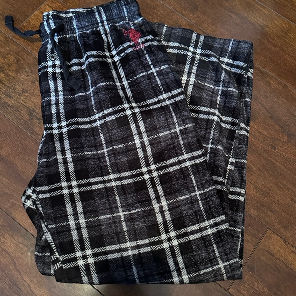 U.S. Polo Assn pajama plaid pants
